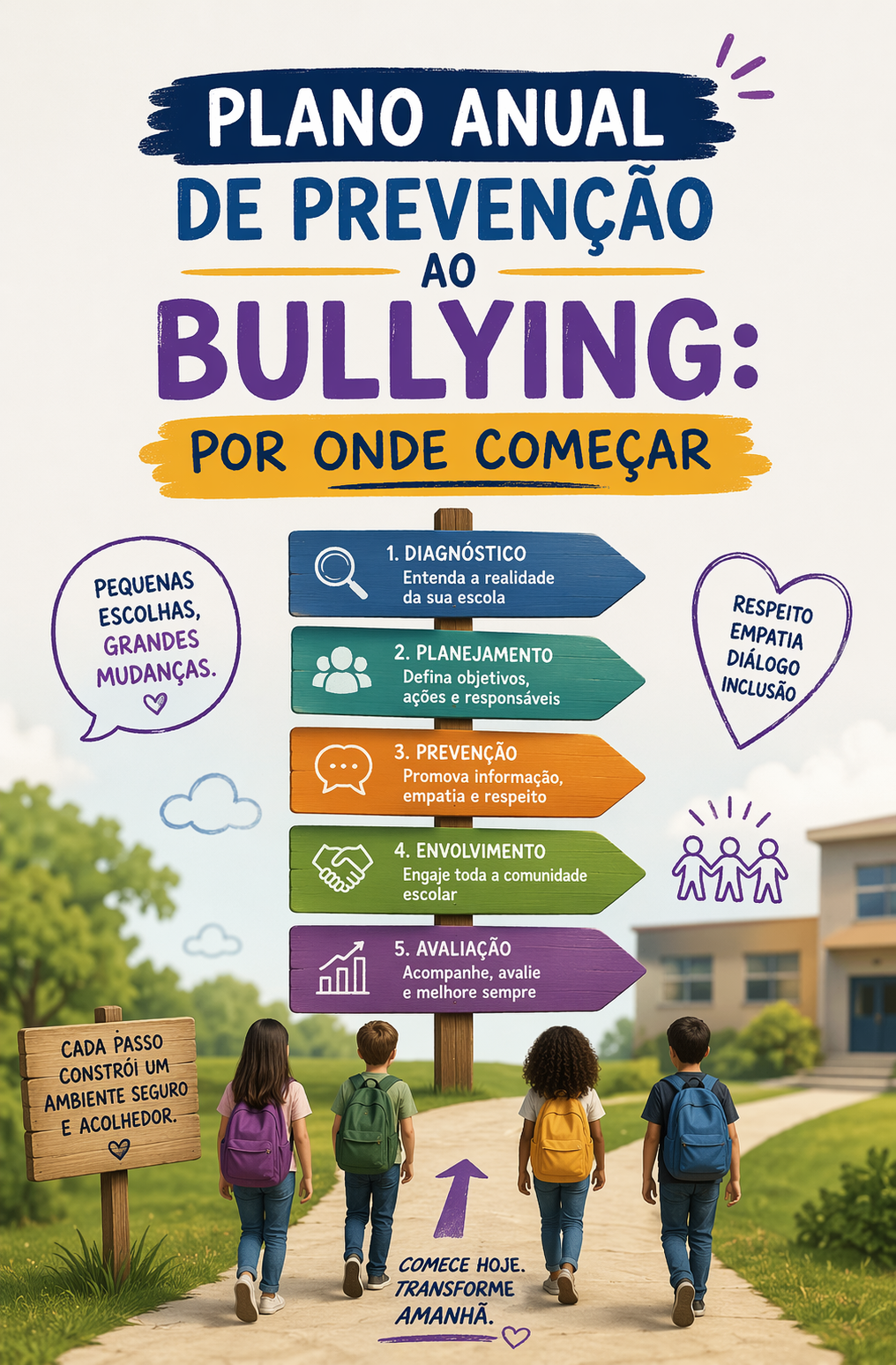 Imagem do Artigo: Plano anual de prevenção ao bullying: por onde começar