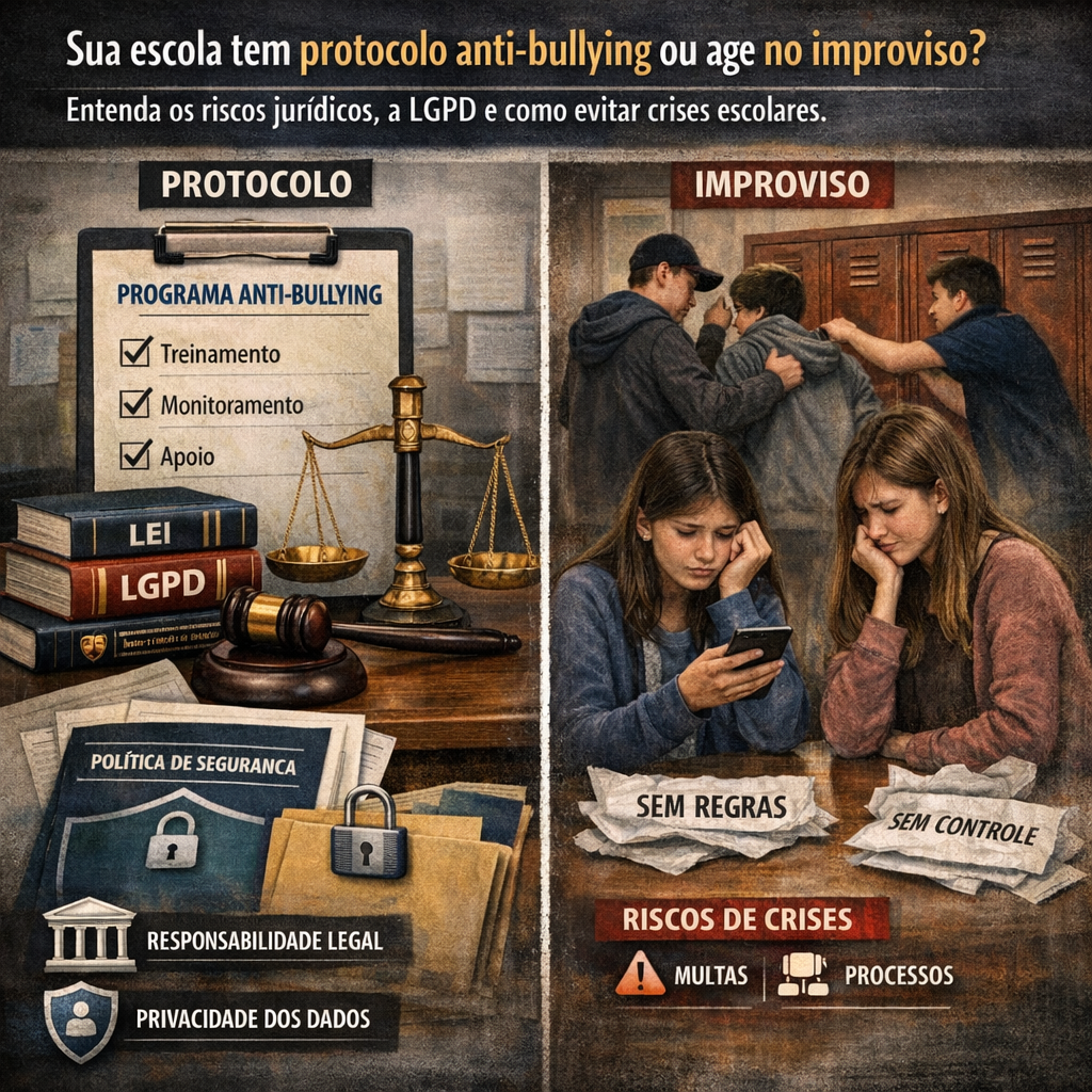 Imagem do Artigo: Sua escola tem protocolo anti-bullying ou só improviso?