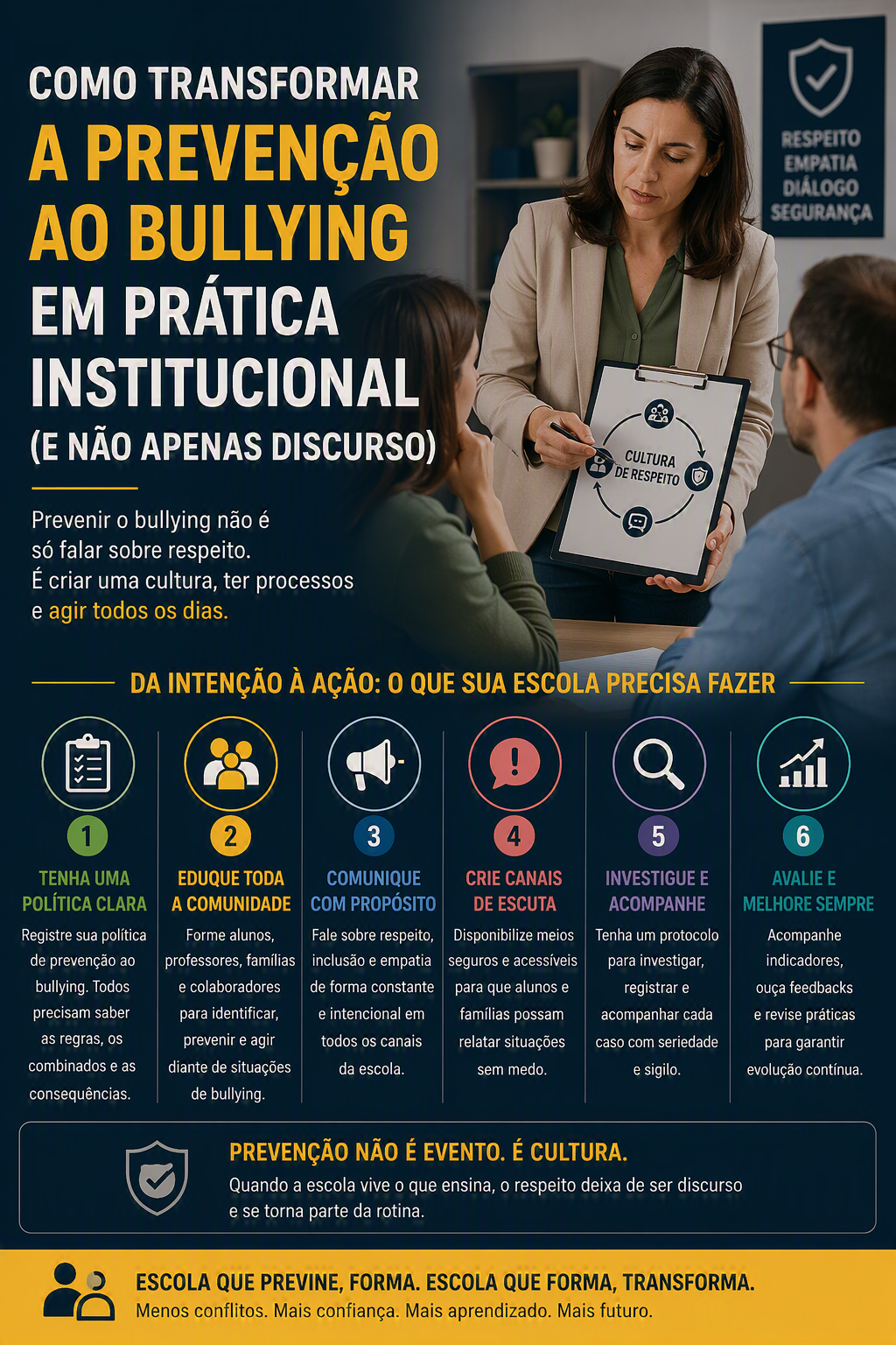 Como transformar a prevenção ao bullying em prática institucional (e não apenas discurso)