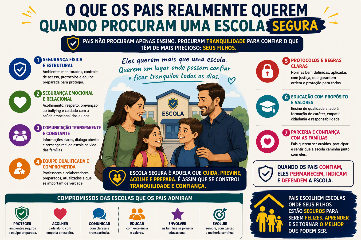 Imagem do Artigo: O que os pais realmente querem quando procuram uma escola segura